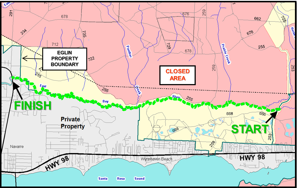 Eglin Afb Florida Map Map Of Rose Bowl